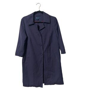 Vintage Boden Purple Wool Dress Coat  UK10/US8